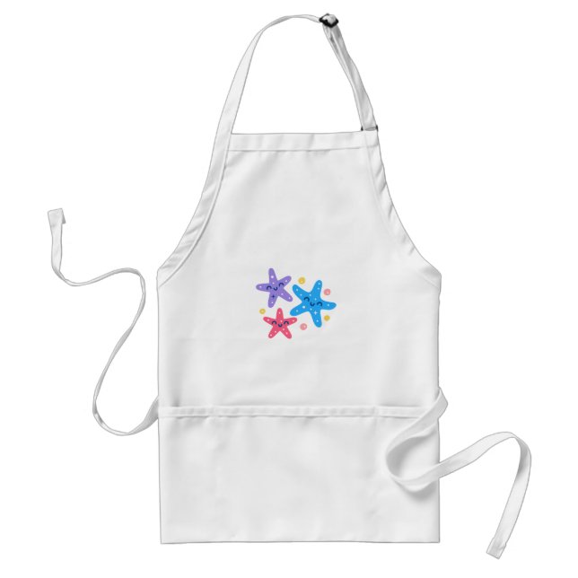 Lächelnde Starfish Schürze (Vorne)