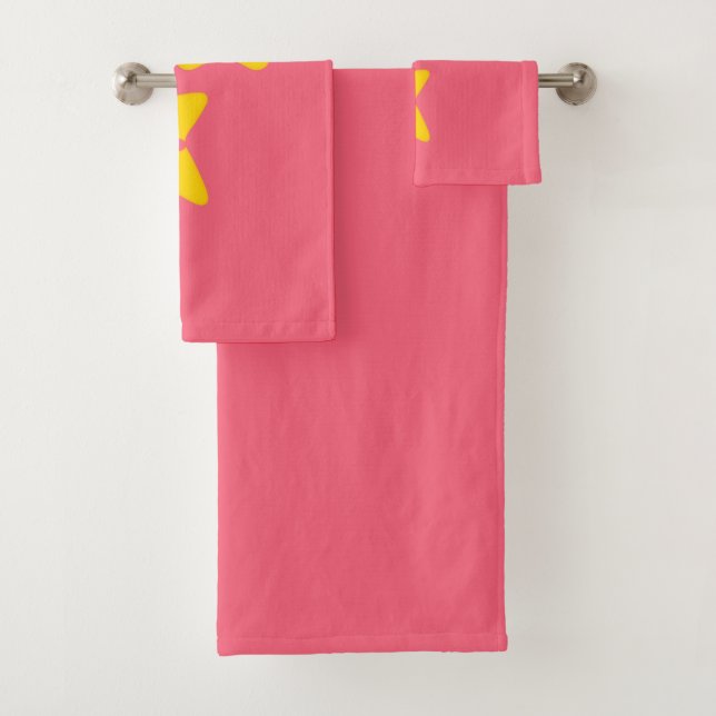 Lächelnde Sterne Handtuch Badhandtuch Set (Insitu)