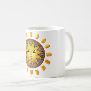 Lächelnde Sun-Tasse Tasse