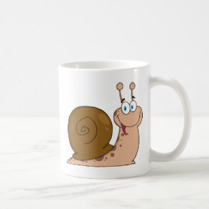 Lächelnde Superschnecke Tasse