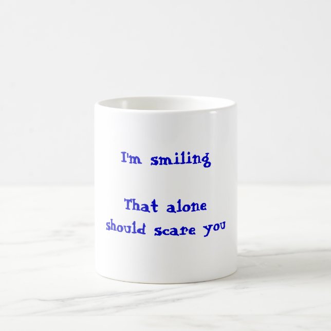 Lächelnde Tasse (Mittel)