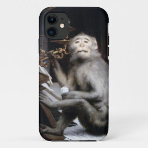 lächelnder Affe iPhone 11 Hülle