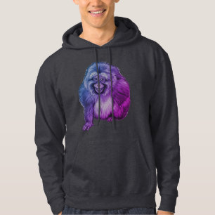 Lächelnder Affe Grinsend Hoodie