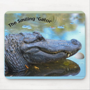 Lächelnder 'Alligator Mousepad