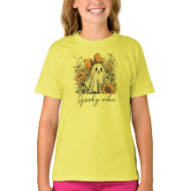 Lächelnder Blumengeister Kinder T - Shirt