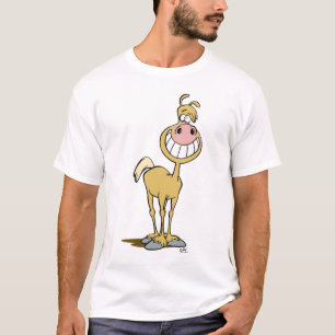 Lächelnder Cartoon Pferd T - Shirt