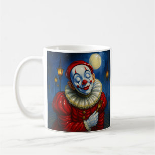 Lächelnder Clown Kaffeetasse
