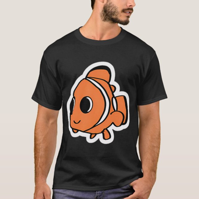 lächelnder Clownfisch T-Shirt (Vorderseite)