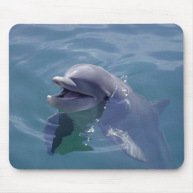 Lächelnder Delphin Mousepad (Vorne)