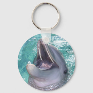 Lächelnder Dolphin-Schlüsselanhänger Schlüsselanhänger
