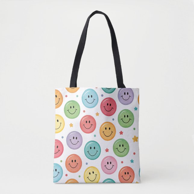 Lächelnder Emoji-Muster (Vorderseite)