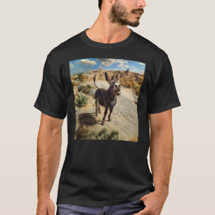 Lächelnder Esel, Oatman Arizona, Route 66 T-Shirt