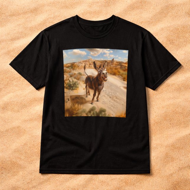 Lächelnder Esel, Oatman Arizona, Route 66 T-Shirt (Von Creator hochgeladen)