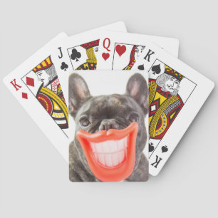 Lächelnder Hund Getty Bild-  A Spielkarten