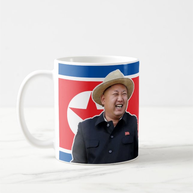 Lächelnder lieber Leader Kaffeetasse (Links)