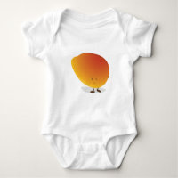 Lächelnder Mango-Charakter