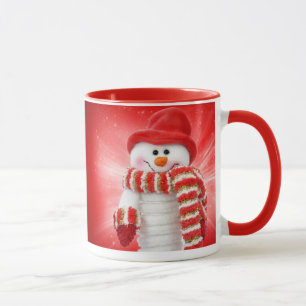 lächelnder Schneemann Tasse