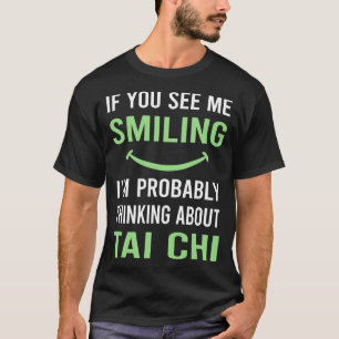 Lächelnder Tai Chi T-Shirt