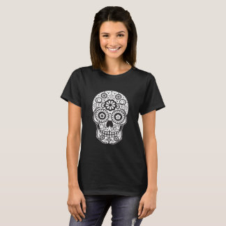 Lächelnder Zuckerschädel T-Shirt