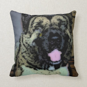 Lächelndes Akita Kissen