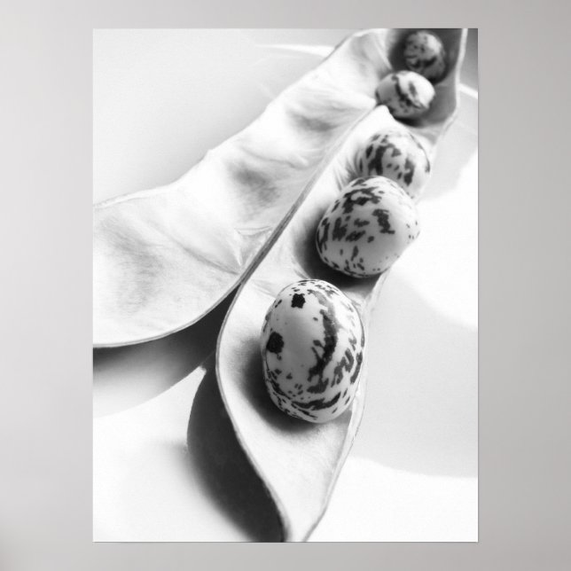 Lächelndes Bean Poster (Vorne)