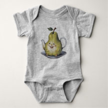 Lächelndes Birnentepot