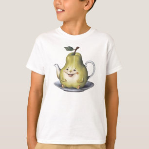 Lächelndes Birnentepot T-Shirt