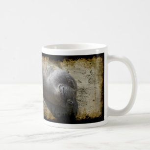 Lächelndes Elefant-Siegel Kaffeetasse