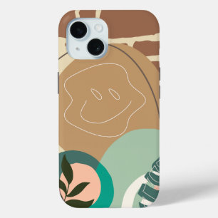 Lächelndes Gesicht an der Wand Case-Mate iPhone Hülle