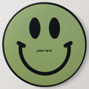 Lächelndes Gesicht Button