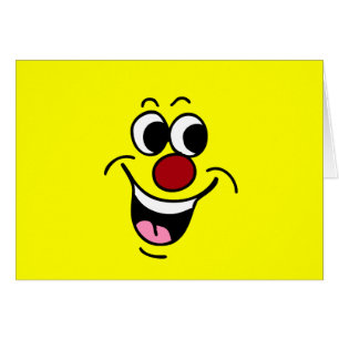 Lächelndes Gesicht Grumpey