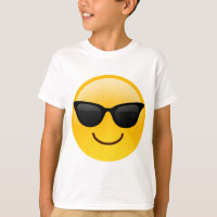 Lächelndes Gesicht mit Sonnenbrille Coole Emoji