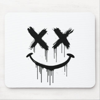 Lächelndes Gesicht. Mousepad