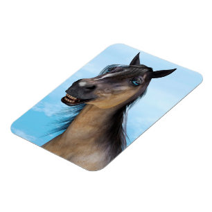 Lächelndes Pferd Magnet