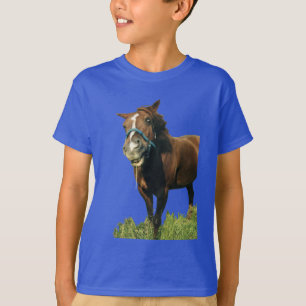 Lächelndes Pferd T-Shirt