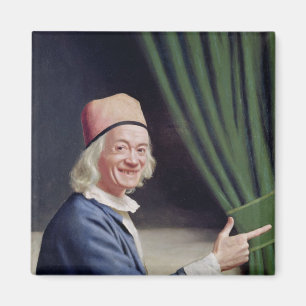 Lächelndes Selbstporträt, c.1770-73 Magnet