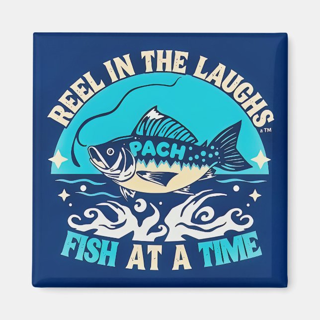 Lachen an Bord ziehen Magnet (Vorne)