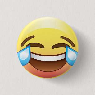 Lachen, bis Sie schreien, Risse von Glück Emoji Button