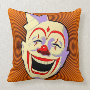Lachen-Clown-Lachen Kissen