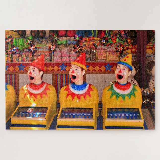 Lachen Clowns Sideshow Game Puzzle (Horizontal)