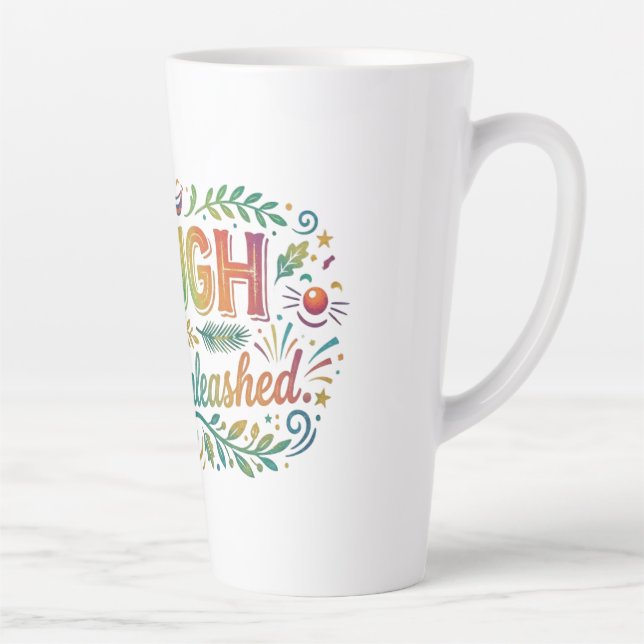 Lachen Freude Unbeschwert Milchtasse (Rechts)