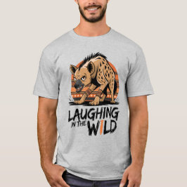 Lachen im Wilden - Fierce Hyena Tribal Style T-Shirt