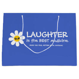 Lachen ist die beste Medizin-Geschenktasche Große Geschenktüte