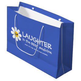 Lachen ist die beste Medizin-Geschenktasche Große Geschenktüte