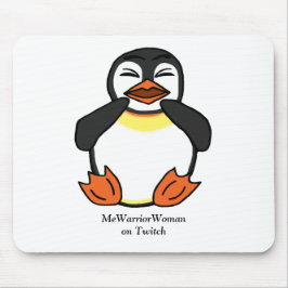 Lachen Pinguin, MeWarriorFrau auf Twitch Mousepad