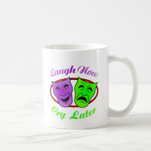 Lachen schreit jetzt neuere Masken Kaffeetasse