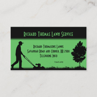 Lachen Service Landscape Business Card Visitenkarte