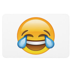 Lachen Tränen weinen von Joy Emoji Magnet