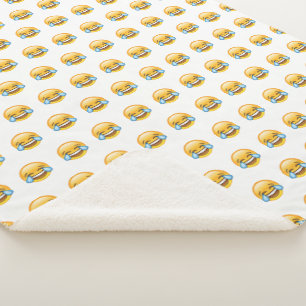 Lachen Tränen weinen von Joy Emoji Sherpadecke