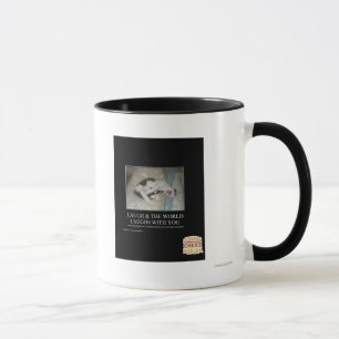 Lachen u. die Welt lacht mit Ihnen Tasse